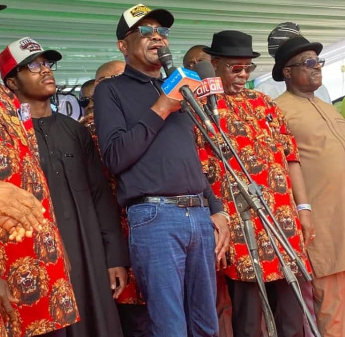 Wike Blames Indigenous Contractors For Slow Work On Andoni Unity Road